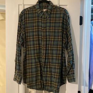 Brooks Brothers Green Button Down